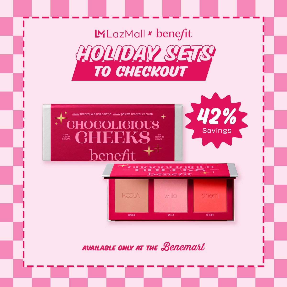 Discount on Benefit  shoes - SKU: Benefit Chocolicious Cheeks
