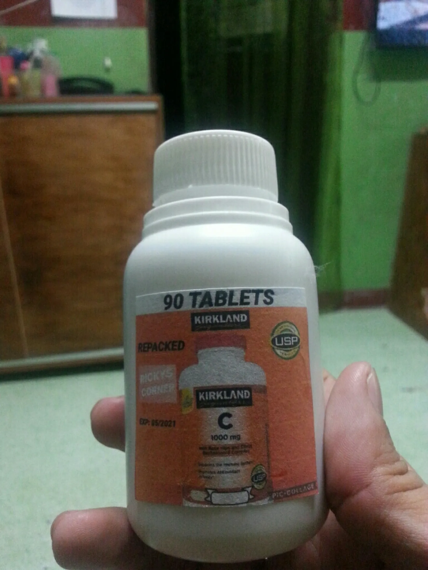 Kirkland Vitamin C 1000 Mg 90 Tablets Repacked Lazada Ph