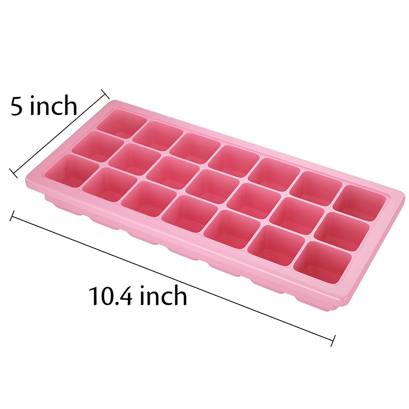 Large Square Ice Cube Trays - SLGOL Silicone Ice Maker with BPA Free R –  Slgol