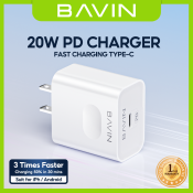 BAVIN 20W PD Type-C Fast Charger for Phone