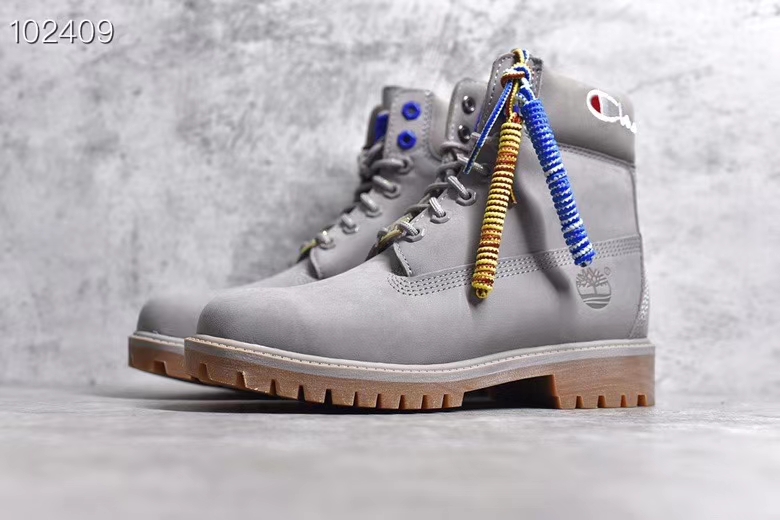 champion grey timberlands