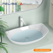 Pelise by Mitsushi Ceramic Lavatory Art Basin Sink 537