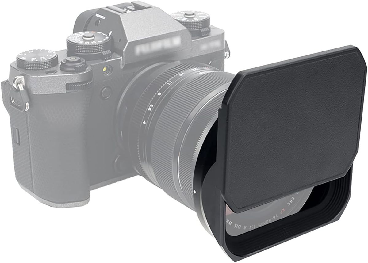 JJC Metal Square Lens Hood for Fujifilm Fuji XF 16-80mm F4 R OIS WR Lens  (Ф72mm)