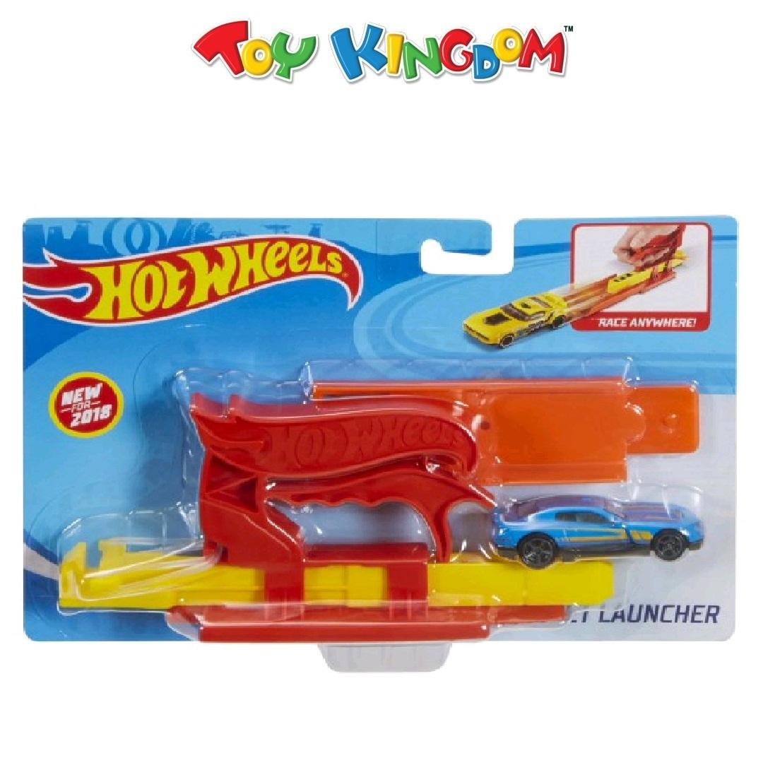 hot wheels pull back launcher