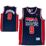 Usa Basketball National Team #9 Michael Jordan High Quality Jersey