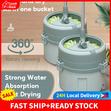 360° Spin Mop & Bucket Set for Easy Floor Cleaning