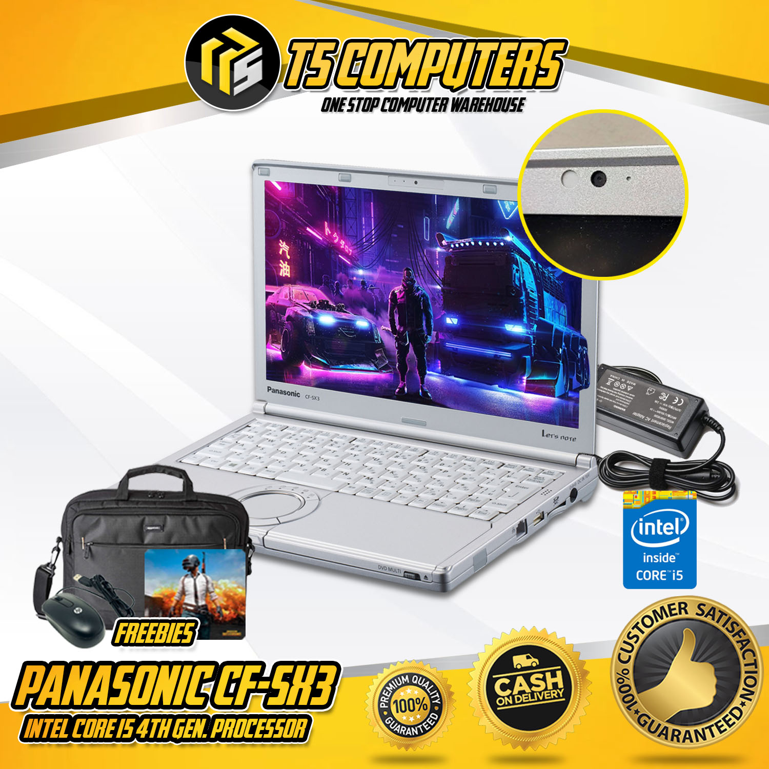 ノートPC Panasonic CF-SX1GE1DC Core i5-2540M Amazon.com: Panasonic WIN7, Intel Core I5-2540M 2.60GHZ