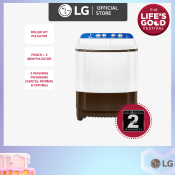 LG Premium Twin Tub Washing Machine 8.0 kg Capacity