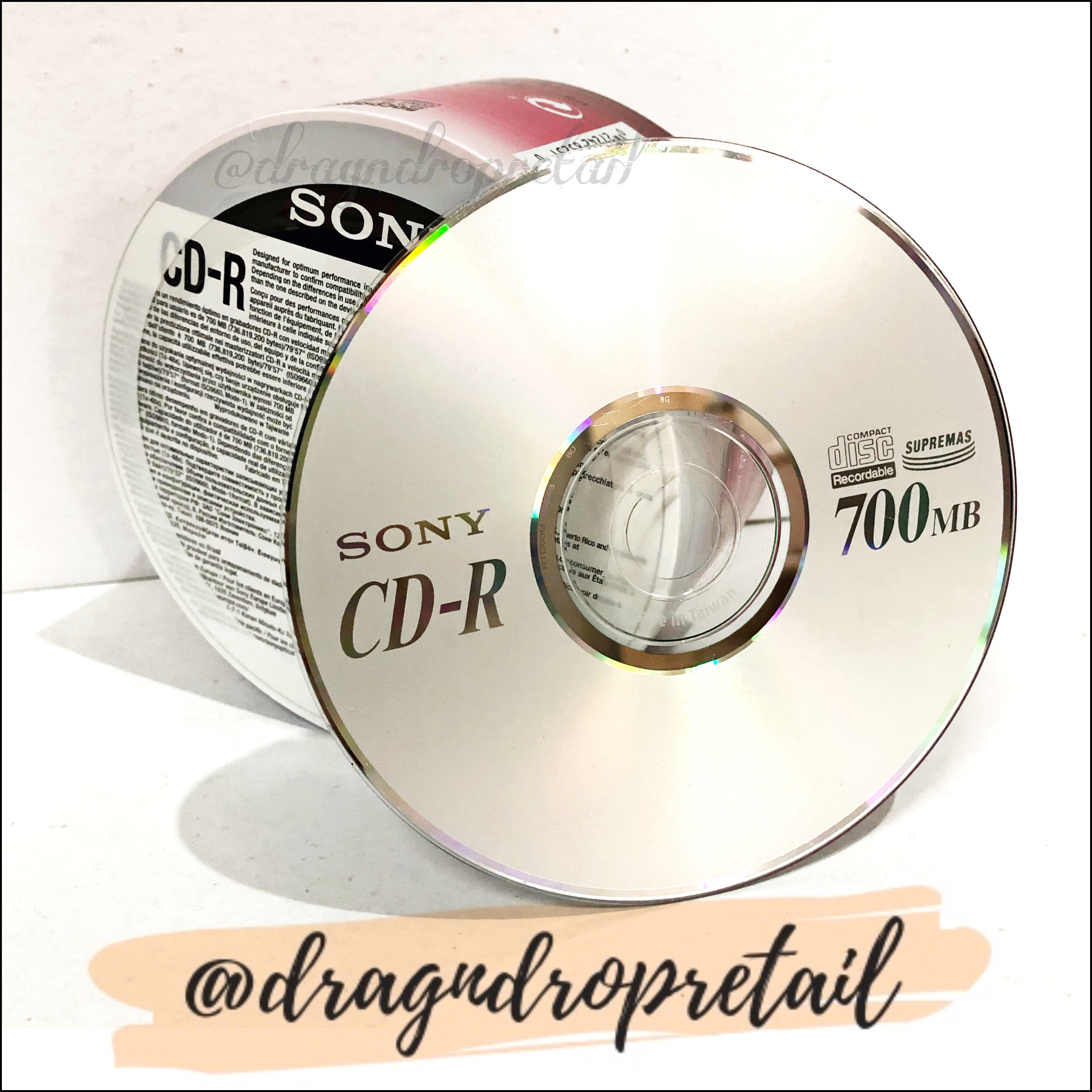 Sony Cd R Cdr Cd R 700mb Blank Disc Shrink Wrap By 50 S 50 Pieces Lazada Ph