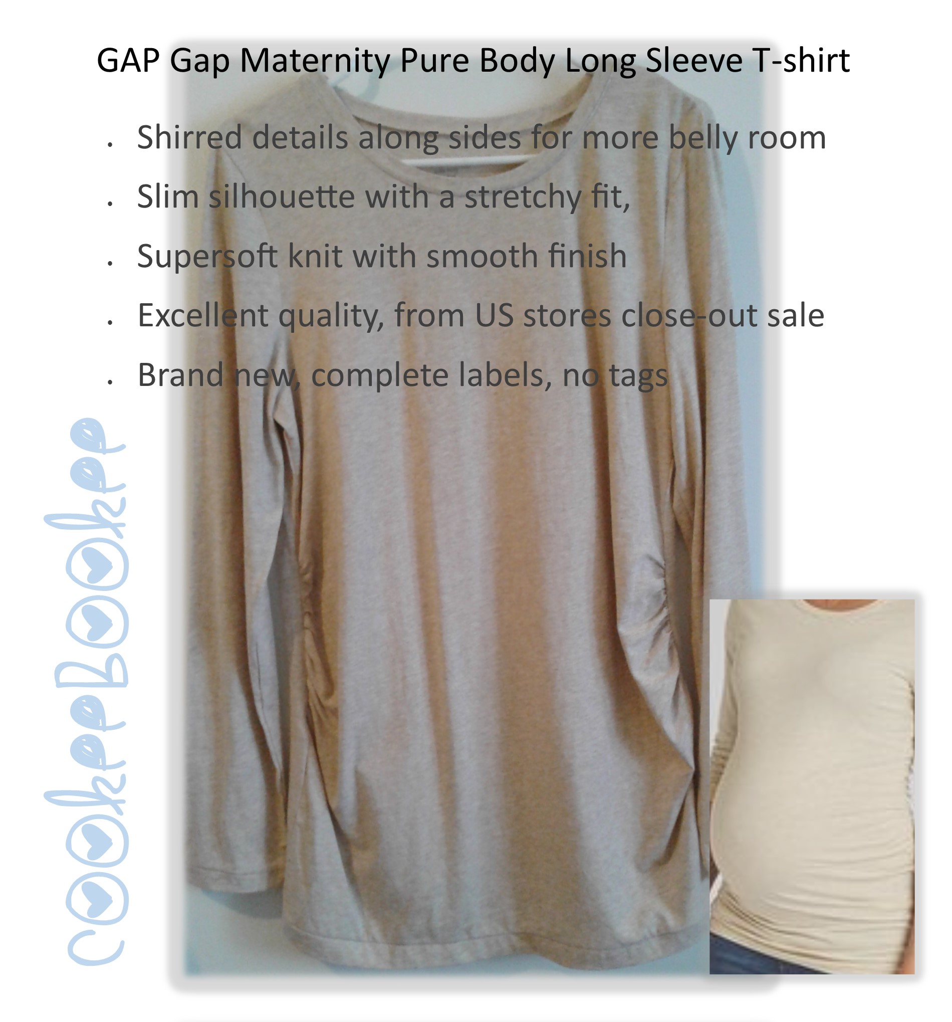 gap body long sleeve tops