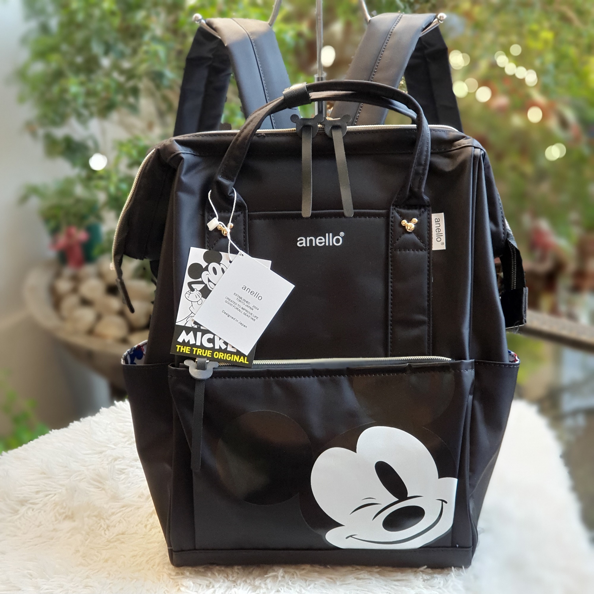 A.N.E.L.L.O Mickey Limited Edition Backpack Black Lazada PH