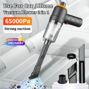 Wireless Vacuum Cleaner and Blower for Car and Home