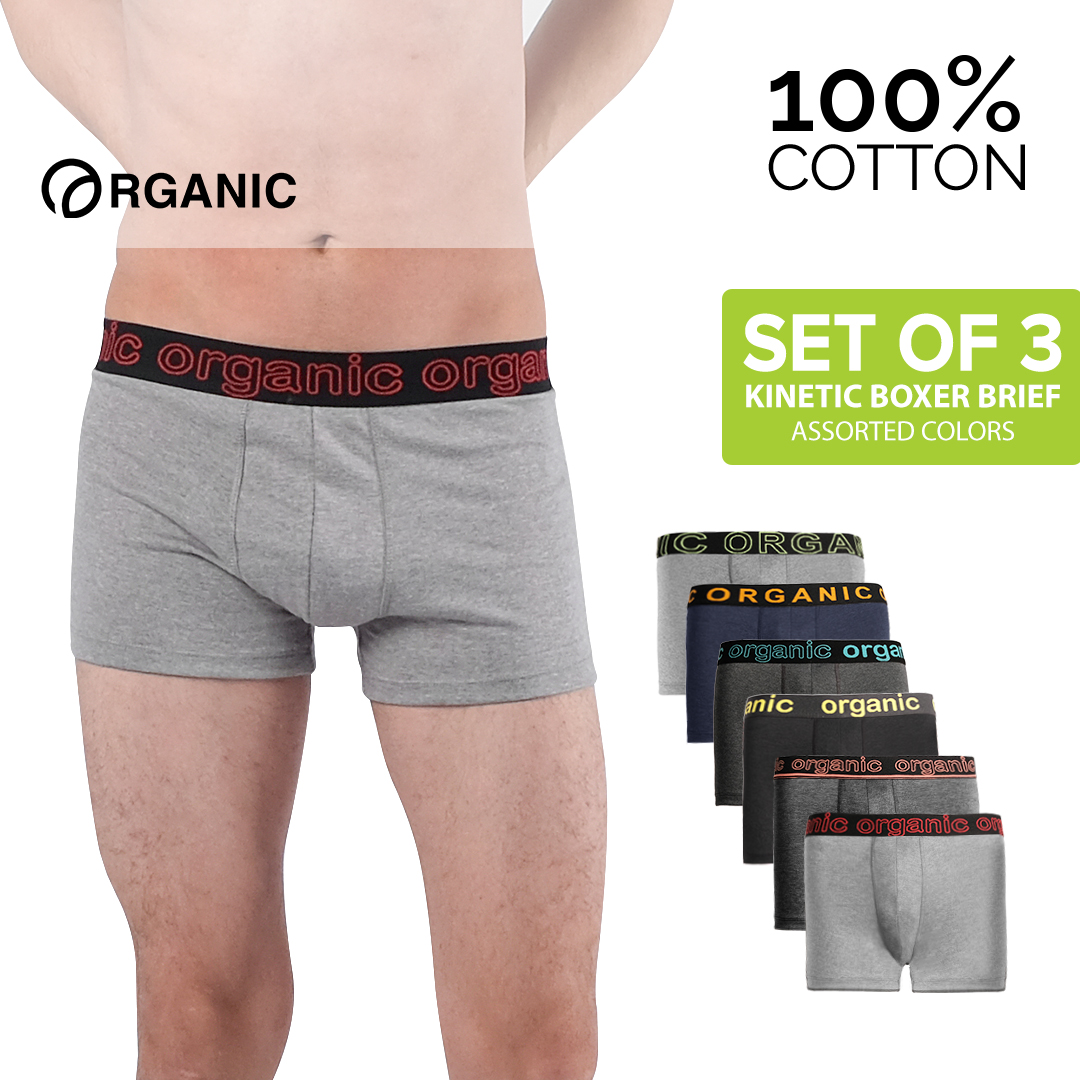 Pack of 1 Cotton Underwear for Men in Random Colors Best for