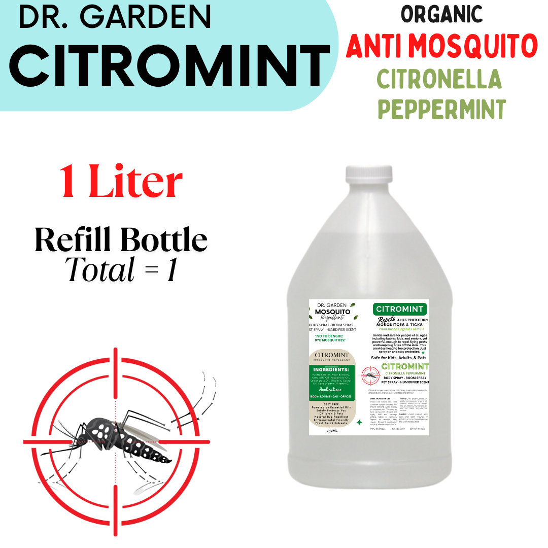 Dr Garden CITROMINT (Citronella & Peppermint) Mosquito Repellant, Citronella Anti Mosquito, Insect Repellent, Citronella, Mosquito Repellant Citronella, Insects And Mosquitos Killer Spray, Anti Mosquito, Mosquito Spray, Insect Spray, - Image 3