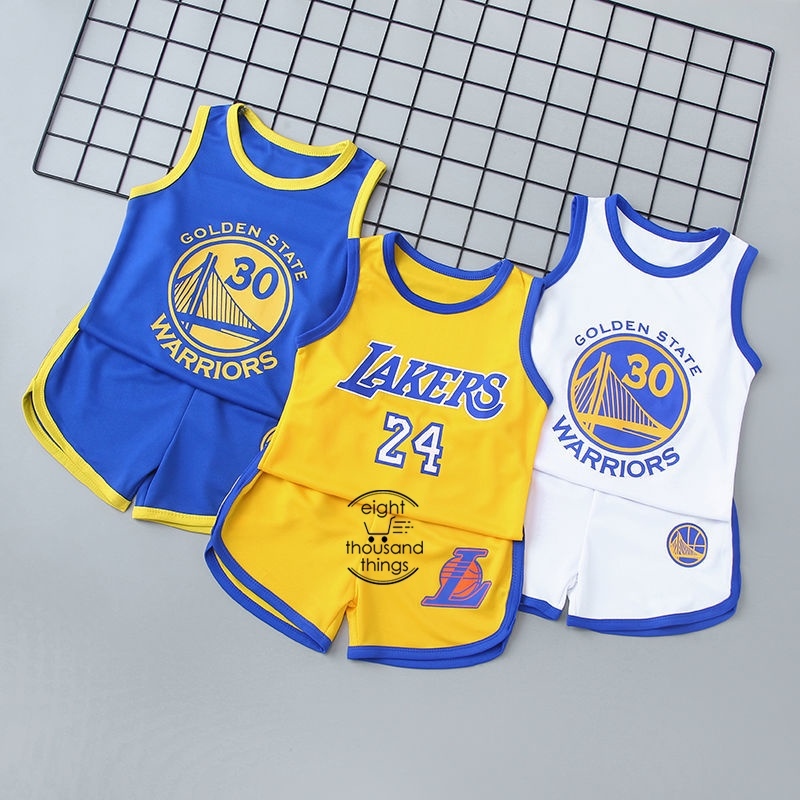 GLIGLITTR Toddler Kid Basketball Jersey Outfit Baby Boy Girl Letters Tank Top + Track Shorts Sets Boy Summer Clothes