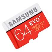 Samsung Evo Plus 64GB MicroSD Card - High Speed