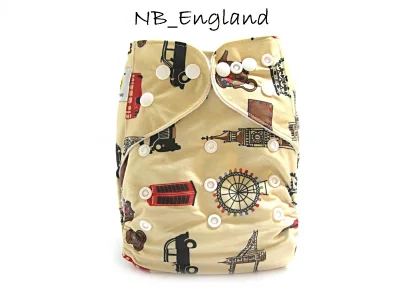 Naughty Baby Pocket Type Cloth Diaper (Shell Only - Inserts Sold Separately) (8)