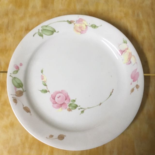 Corelle Original Country Rose Premium Home 3P Plate Set Made in USA Lazada PH