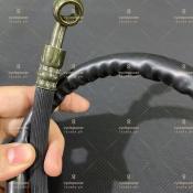 Brake hose rear likod 50cm  black