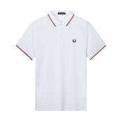 Fred Perry Men's Embroidered Short Sleeve Polo Shirt Casual Style