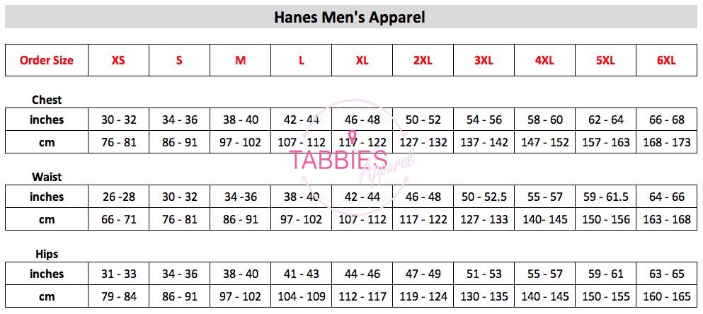 Supreme hanes store tee sizing