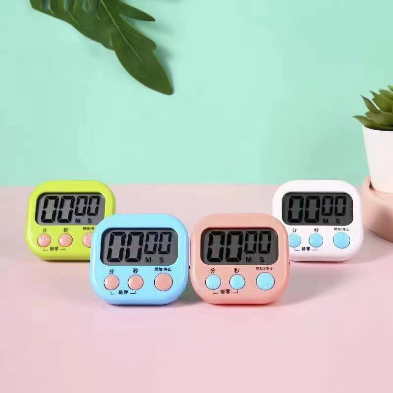 Large Kitchen Cooking LCD Digital Timer Count Down Up Clock Loud Alarm Magnetic 