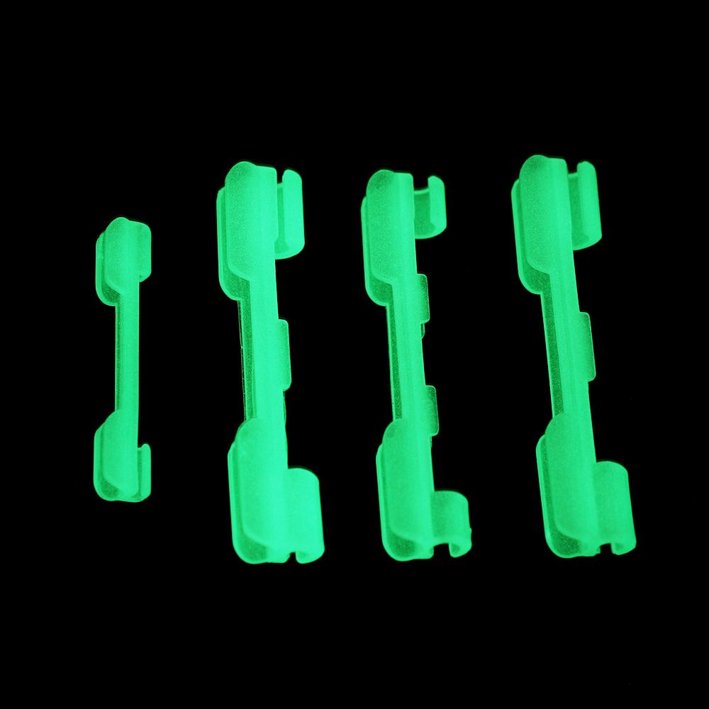 Fishing glow stick Clip fluorescent light sticks float hold fishing rod  feeder