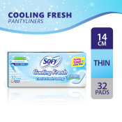 Sofy Cooling Fresh Pantyliner Thin 14 cm