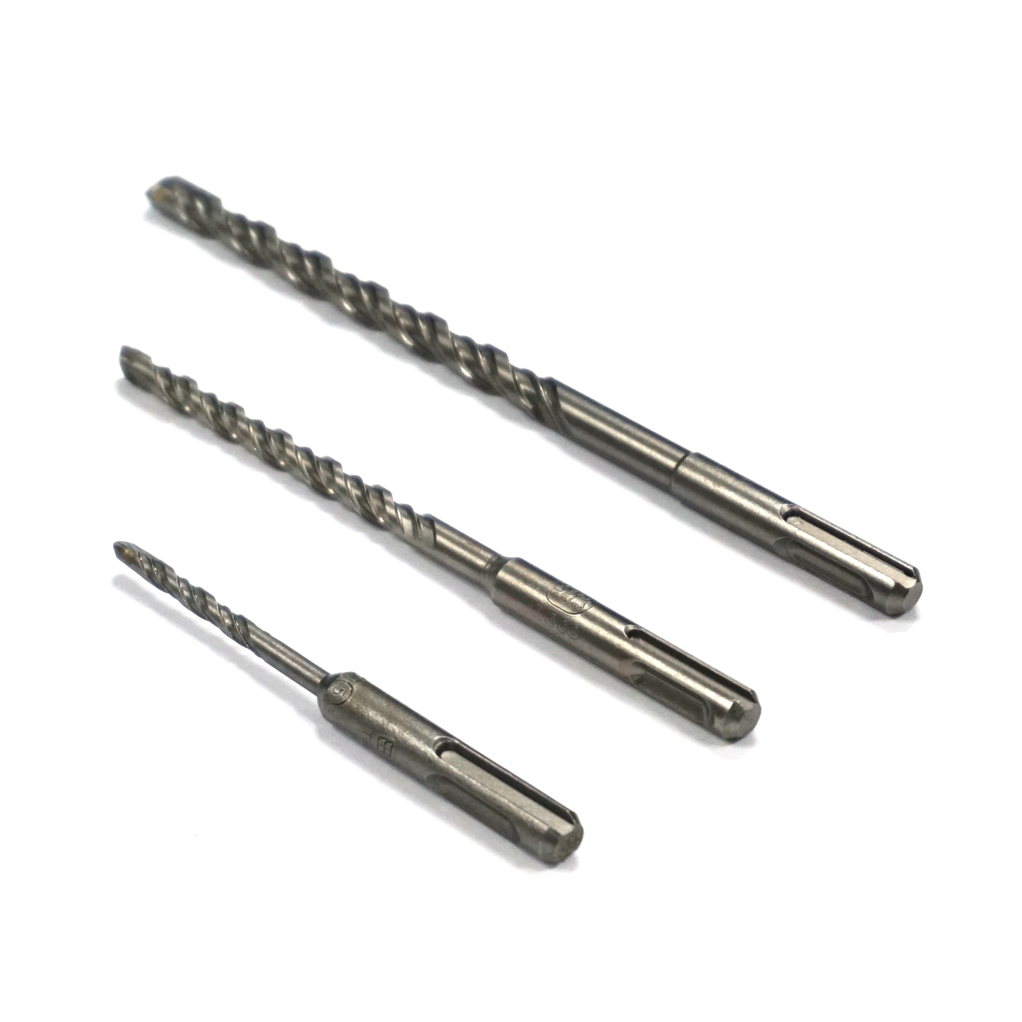 KENDO 10PCS Cement Drill Bit Set, 3/16-1/2 Masonry Drill Bits Set, Tungsten Carbide Tip