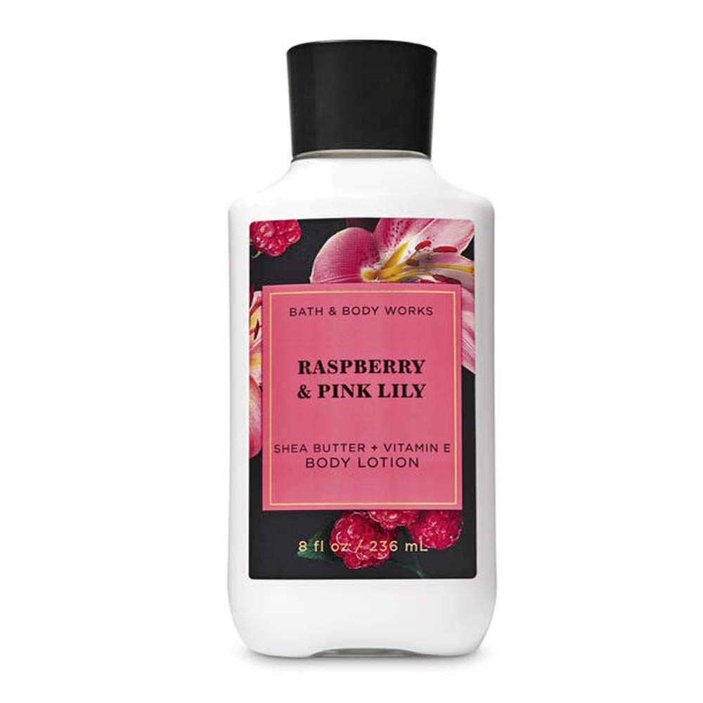 Bath and Body Works Raspberry Pink Lily Shea Butter Vitamin E