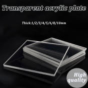 Clear Acrylic Board - Customizable DIY Plastic Plate (Brand: N/A)