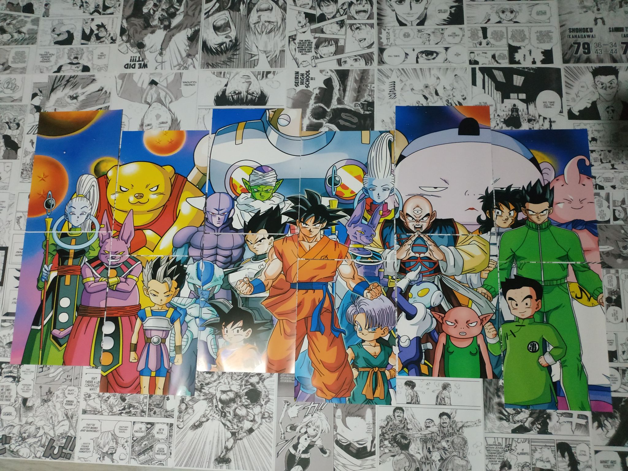 Poster Dragon Ball Super: Panels