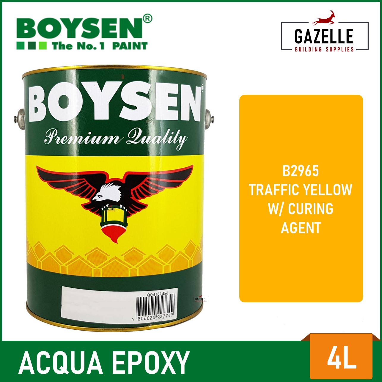 Boysen Reflectorized Traffic Paint YelloPh, 46 OFF