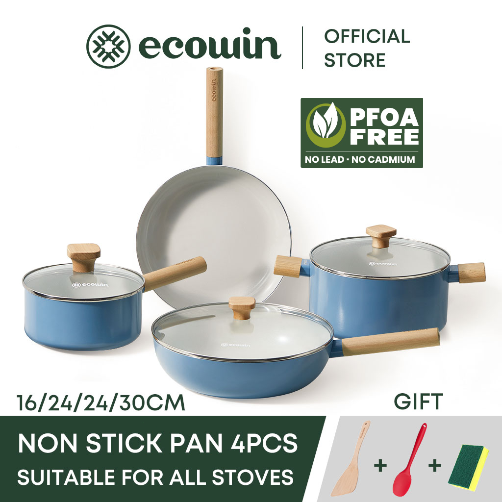 Ecowin】 non-stick frying pan 28/32cm PFOA-free non-stick coated