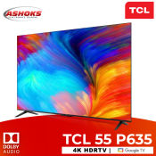 TCL 55P635 4K Smart TV with Google TV