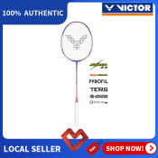 Victor JETSPEED S-12F Badminton Racket with 3 Free Gifts