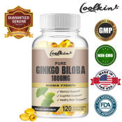 Ginkgo Biloba 1800 mg - Mind Clarity & Heart Health