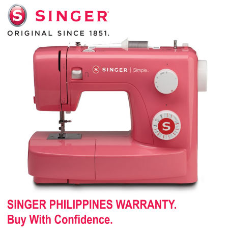 Singer 3223 Pink Portable Sewing Machine with Free Service