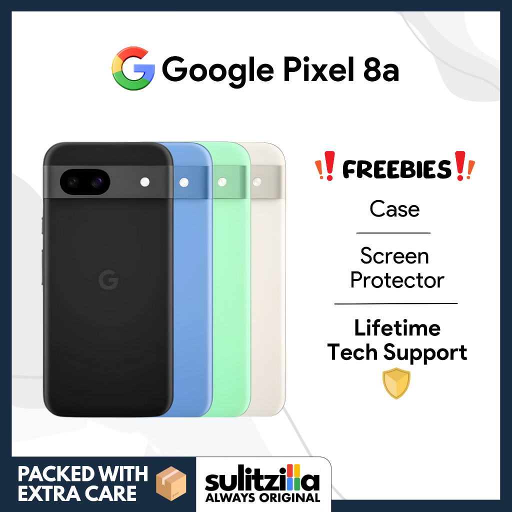 Pixel 8a - US Model - (128GB/256GB) with 5G/eSIM and Warranty Included