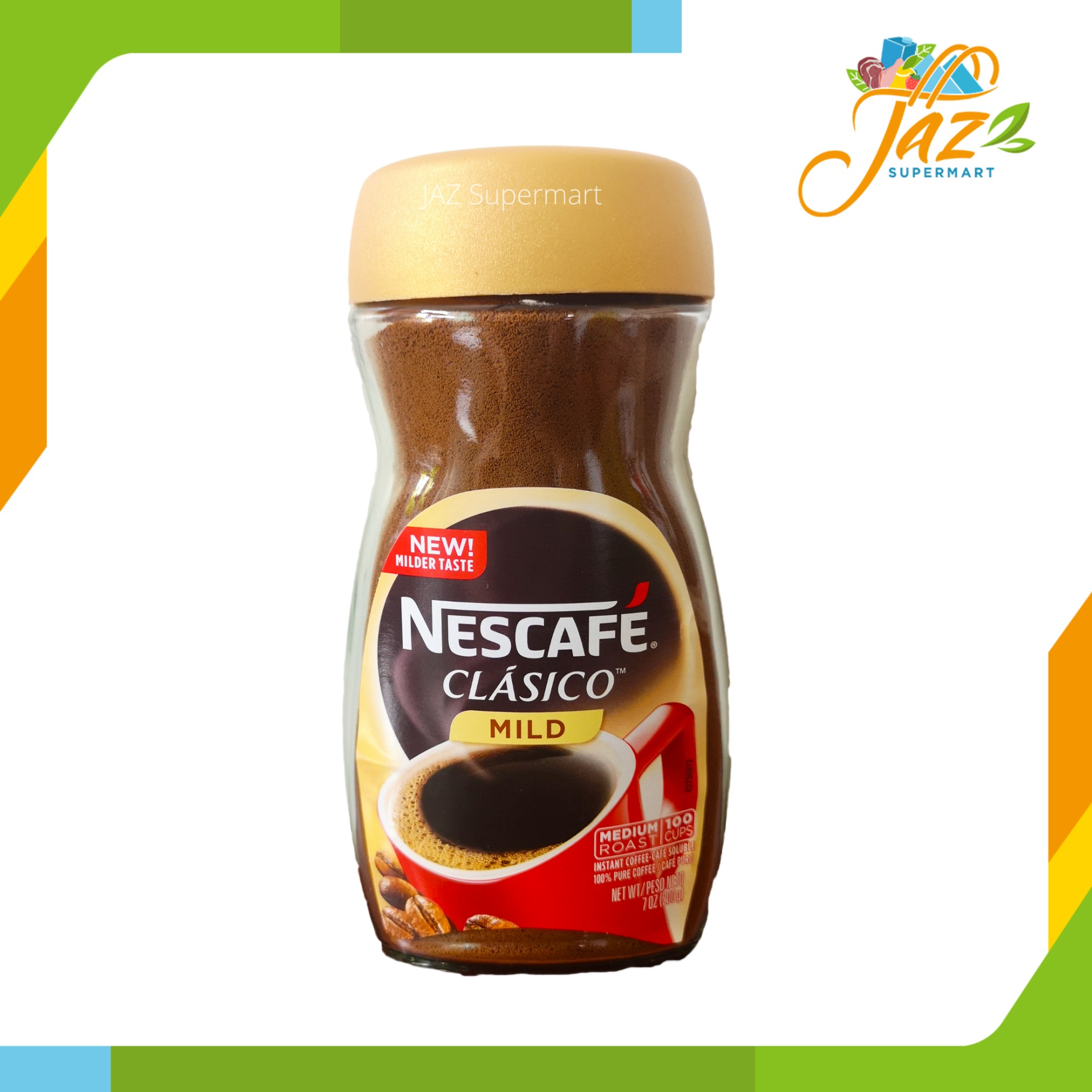 Nescafe Clasico Mild Instant Coffee Caffeine Content ...