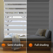 Zebra roller blinds for home and office privacy and insulation