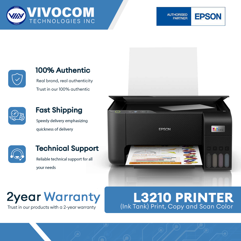 Epson L3210 3-in-1 Printer: L3110 Replacement Model