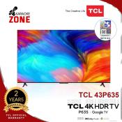 TCL 43 inch 4K Smart TV with Google TV