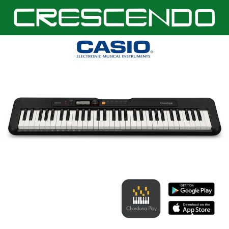 Casio Slim Casiotone Keyboard with Free Adapter