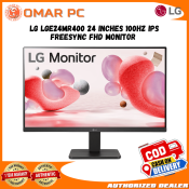 LG LGE24MR400 24 INCHES 100HZ IPS FREESYNC FHD MONITOR