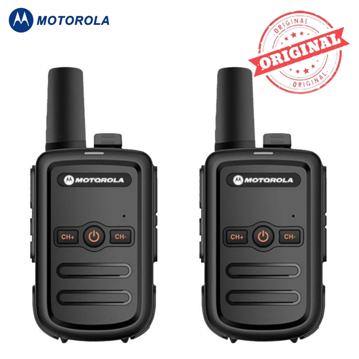5 Watts Motorola C51 Set of 10 Portable Mini Radio Walkie Talkie Long Range 5KM Two Way Radio 16 Channels UHF 400-470MHz Clear Audio Handheld Walkie-Talkies Outdoor/School/Mountain area/Hotel/Kitchen/Underpass/High Rise Water/dust/shockproof Buy 1 Take 1 - Image 3