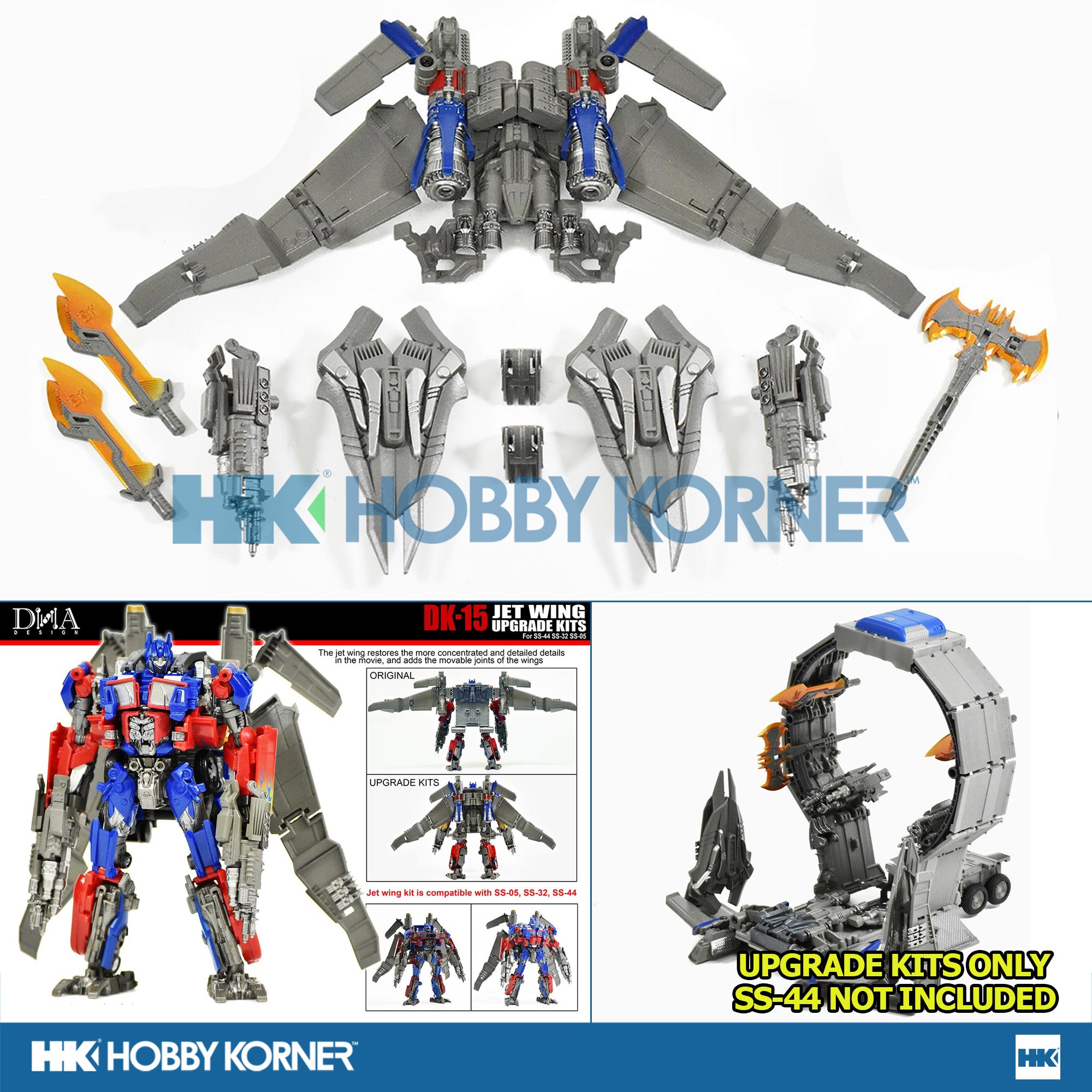 DK-15 Deluxe Version Upgrade Kit For Transformers Studio