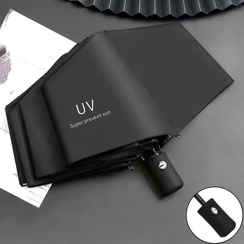 UV Design Automatic Folding Umbrella 