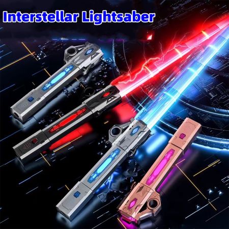 StarWars Lightsaber Sound Effect Flash Stick Laser Double Sword Toy Flashing Props Gift With Sound