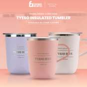 Tyeso Vacuum Insulated Coffee Mug with Handle and Lid